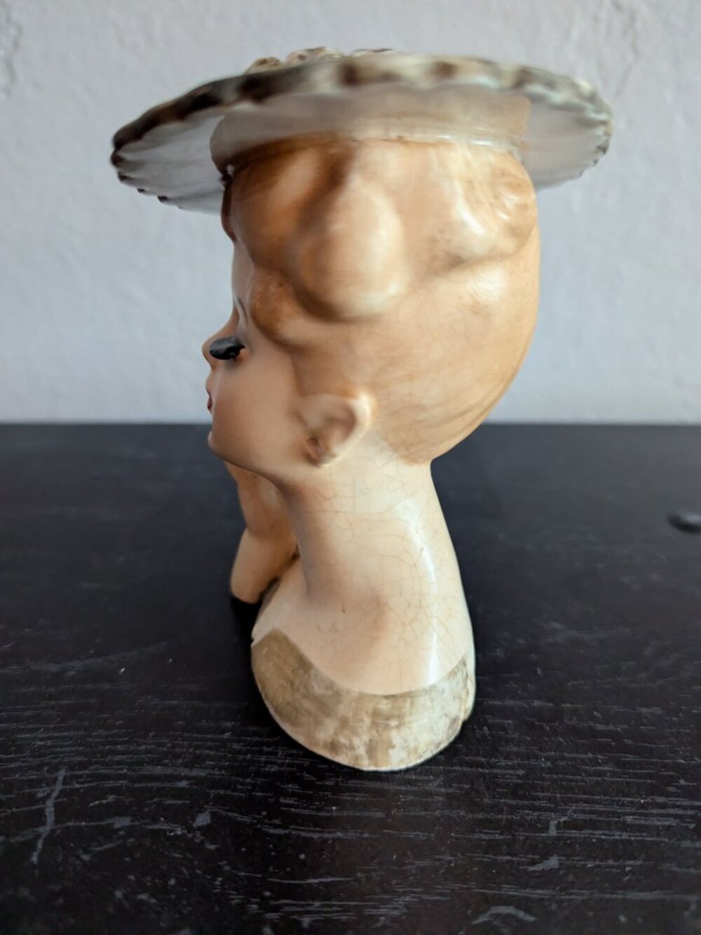 Vintage Napco Lady Head Planter Vase 1958 C3343 - Picture 2 of 14